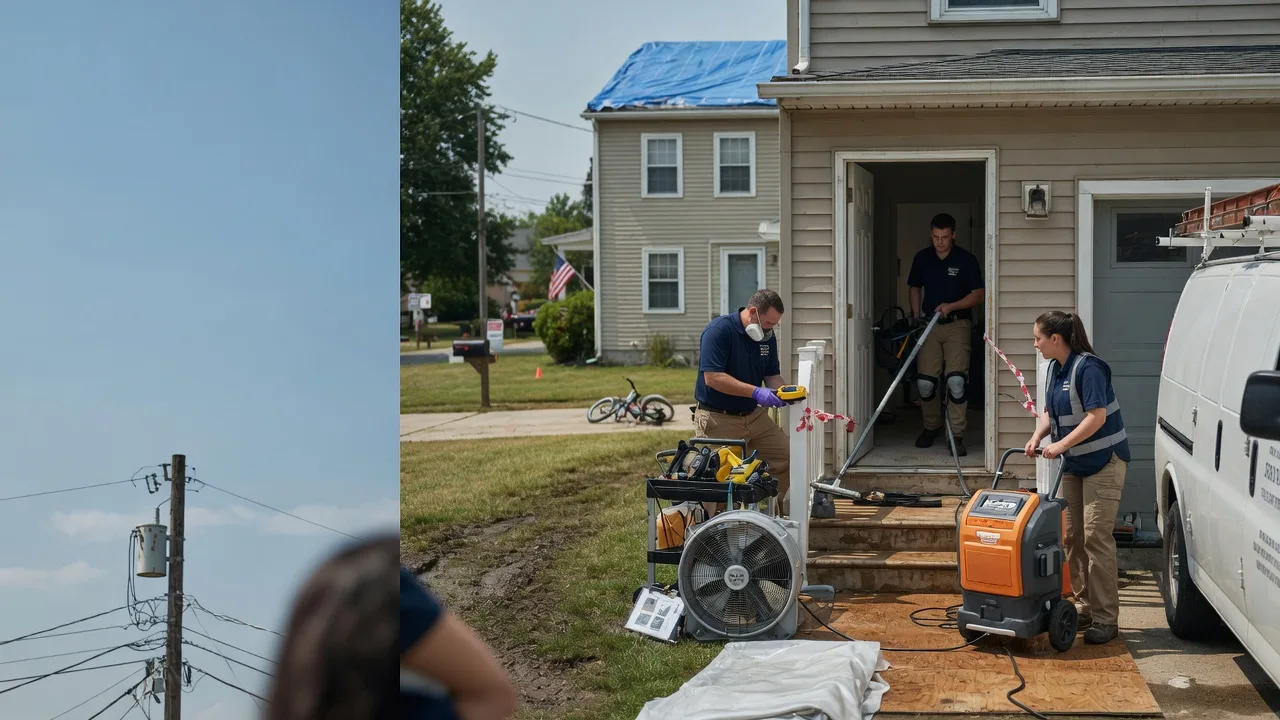 Water Damage Repair in Fort Necessity, LA near me